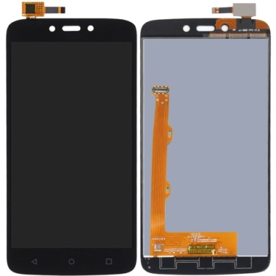 дисплей для motorola xt1723 moto c plus з чорним тачскріном