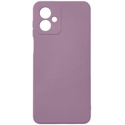 Купить силіконовий чохол soft silicone case для motorola g14 (лаванда) онлайн