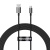 кабель baseus superior series fast charging data usb - type-c 100w/1m (p10320102114-00) (cluster black) 