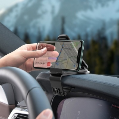 Автотримач Baseus Big Mouth Pro Car Mount (SUDZ-A01) Black