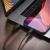 кабель hoco x58 airy silicone usb - lightning 2.4a/1m (чорний) 
