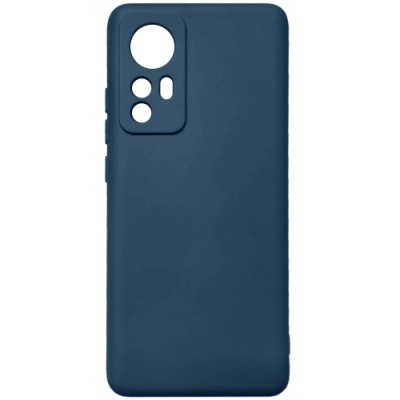 Купить чохол soft silicone case full для xiaomi 12 (темно-синій) онлайн