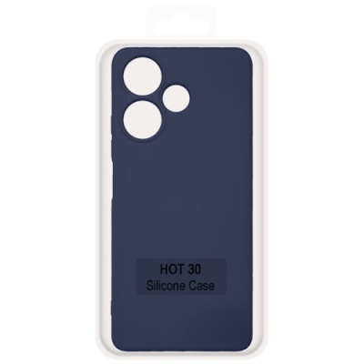 Купить чохол soft silicone case full для infinix hot 30 x6831 (dark blue) онлайн