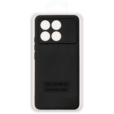 Купить чохол soft silicone case full для xiaomi poco x6 pro 5g (black) онлайн