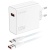 мережевий зарядний пристрій earldom es-eu48c 1usb/120w/qc3.0 + (usb - type-c) (білий) 
