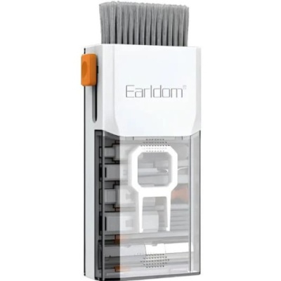 набір для догляду за мобільними пристроями earldom et-t08 8in1 white 