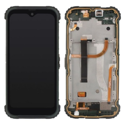 дисплей для blackview bv9600 з чорним тачскріном і рамкою (original china)
