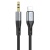 кабель aux hoco upa22 3.5mm(male) - lightning(male) 1m (чорний) 