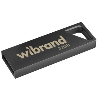 usb флеш-накопичувач wibrand 32gb stingray (сірий) 