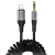перехідник hoco upa33a lightning - jack 3.5 plug (1.5m) (чорний) 