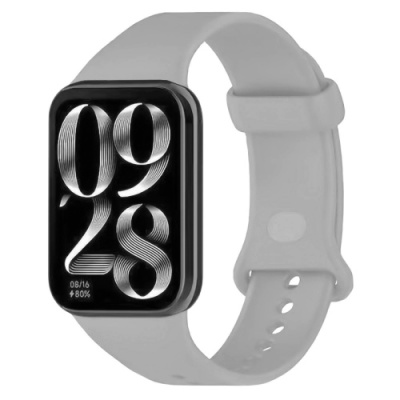 ремінець для xiaomi redmi watch 4 / 5 / smart band 8pro / 9pro (світло-сірий) 