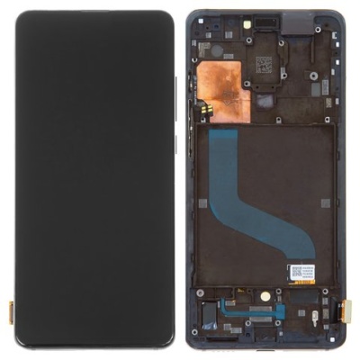 дисплей для xiaomi mi 9t, mi 9t pro, redmi k20, redmi k20 pro, чорний, з рамкою, high copy, (oled)