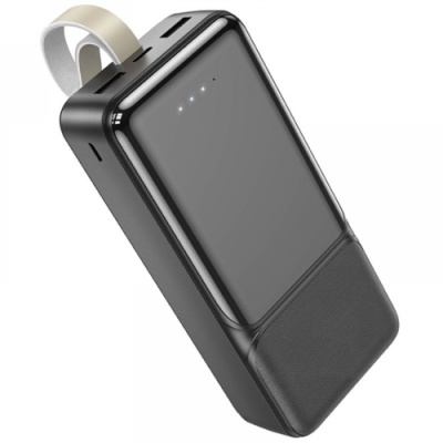 додаткова батарея power bank borofone bj33b creed 30000 mah (чорний) 