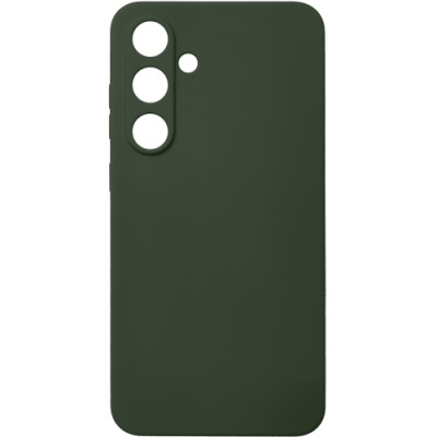 Купить силіконовий чохол soft silicone case для samsung s721 galaxy s24 fe (темно-зелений) онлайн