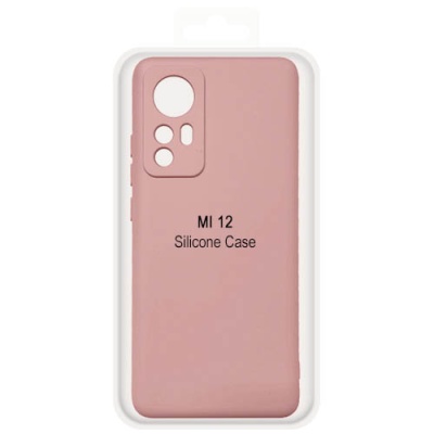 Купить чохол soft silicone case full для xiaomi 12 (рожевий) онлайн