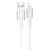 кабель hoco x85 strength usb - lightning 2.4a/1m (білий) 