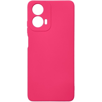 Купить силіконовий чохол soft silicone case для motorola g04/g04s/g24/e14 (малиновий) онлайн