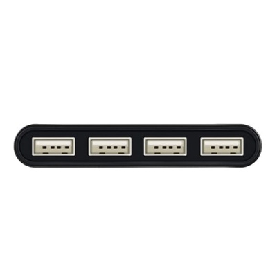 usb hub type-c hoco hb3 4usb (сірий) 