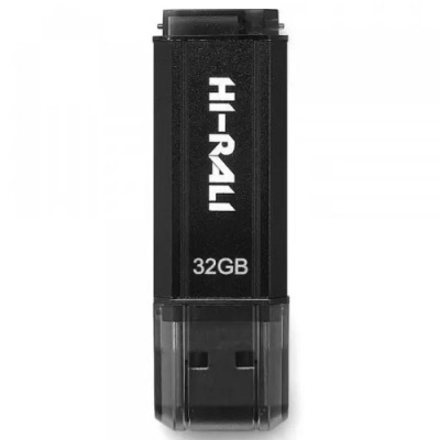usb флеш-накопичувач hi-rali stark 32gb (чорний) 