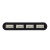 usb hub type-c hoco hb3 4usb (сірий) 