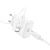 Мережевий Зарядний Пристрій Hoco C76A Pro 1Type-C/30W/QC3.0/PD + (Type-C - Type-C) (Білий) мережевий зарядний пристрій hoco c76a pro 1type-c/30w/qc3.0/pd + (type-c - type-c) (білий)
