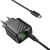 Мережевий Зарядний Пристрій Hoco CS25A 1USB/18W/QC3.0 + 1Type-C/20W/PD + (Type-C - Type-C) (Чорний) мережевий зарядний пристрій hoco cs25a 1usb/18w/qc3.0 + 1type-c/20w/pd + (type-c - type-c) (чорний)