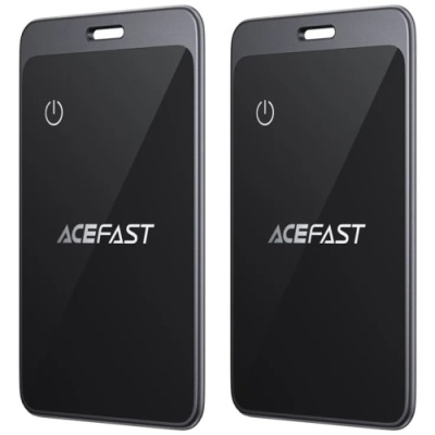 gps-трекер acefast s3 2шт (сірий) 
