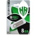 usb флеш-накопичувач hi-rali shuttle 8gb (сталевий) 