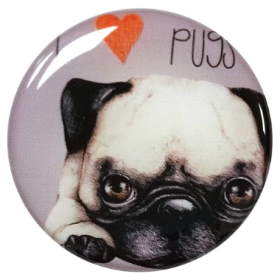 Купить тримач для телефона popsocket circle (pug 08 white) онлайн