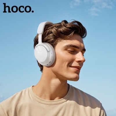 бездротові навушники накладні hoco w53 (білий) 