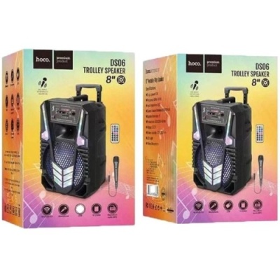 портативна колонка hoco ds06 (чорний) 