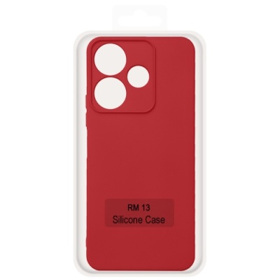 Купить чохол soft silicone case full для xiaomi redmi 13 4g/poco m6 4g (red) онлайн