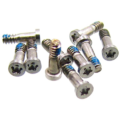 гвинти для apple iphone 7/7 plus сріблясті, зовнішні нижні (10 шт)