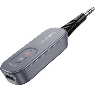 Bluetooth аудіо ресівер Borofone BC51 (Сірий)