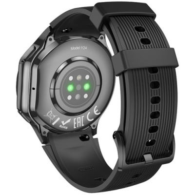 смарт-годинник hoco y24  smart sports watch(call version) (чорний) 