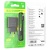 мережевий зарядний пристрій borofone ba72a spring 1usb/18w/qc3.0 + (usb - type-c) (чорний) 