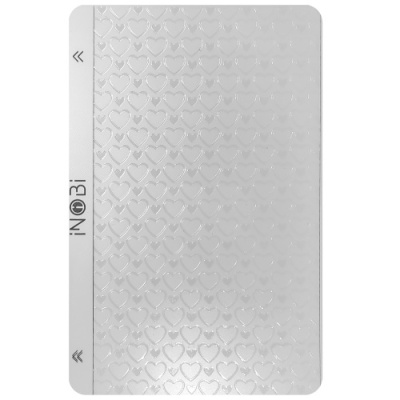 текстурована плівка inobi transparent ornament (серце)