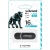 usb флеш-накопичувач wibrand 16gb panther (чорний) 