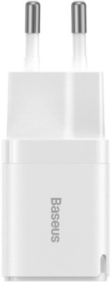 мережевий зарядний пристрій baseus gan3 fast charger eu (ccgn010102) 1type-c/30w/pd (білий) 