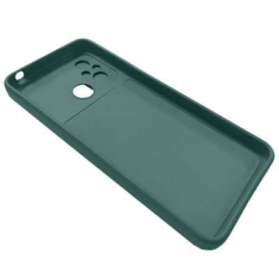 Купить силіконовий чохол soft tpu armor camshield для xiaomi redmi 12c - dark green онлайн