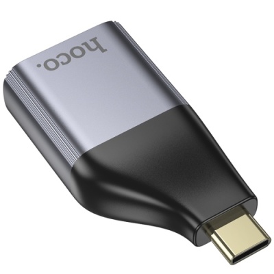 перехідник hoco ua33 type-c to hdtv 4k 30hz (сiрий) 