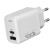мережевий зарядний пристрій ridea rw-30120 turbo 1usb/1usb-c qc/pd 30w (бiлий) 