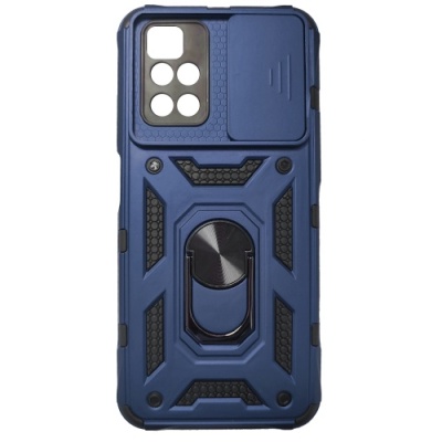 Купить чохол-накладка armor magnet camshield для xiaomi redmi 10/redmi 10 2022 - dark blue онлайн