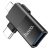 Перехідник Hoco UA17 iP male/Type-C male to USB female two-in-one (Чорний) перехідник hoco ua17 ip male/type-c male to usb female two-in-one (чорний)