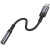 перехідник borofone bv24 type-c(male) to 3.5mm(female) 0.15m (сірий) 