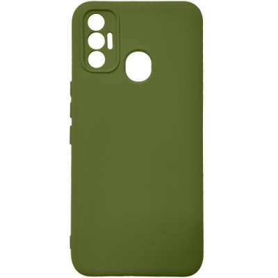Купить чохол soft silicone case full для tecno spark 7 (хакі) онлайн