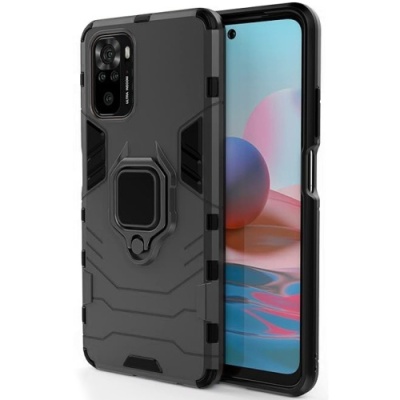 Купить чохол-накладка armor magnet для xiaomi redmi note 10/note 10s/poco m5s - black онлайн
