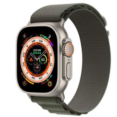 ремінець для apple watch alpine loop 42/44/45/49 mm (зелений) 