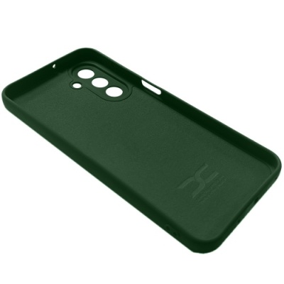 Купить силіконовий чохол soft silicone case для samsung a175 galaxy a17 4g - темно-зелений онлайн