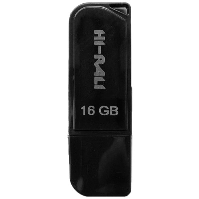 usb флеш-накопичувач hi-rali taga 16gb (чорний) 